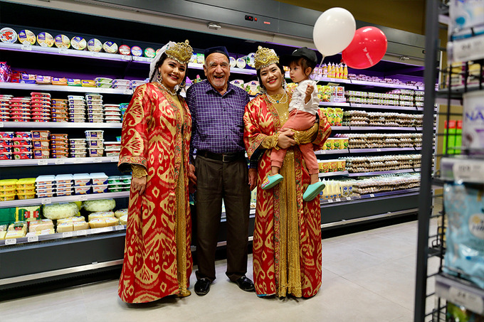 korzinka mahalla, реклама