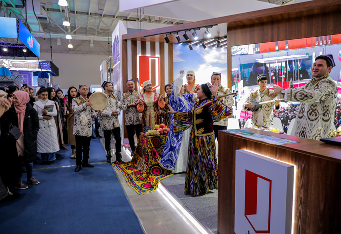 выставка, реклама, тмтя, туризм на шёлковом пути –2023, ярмарка