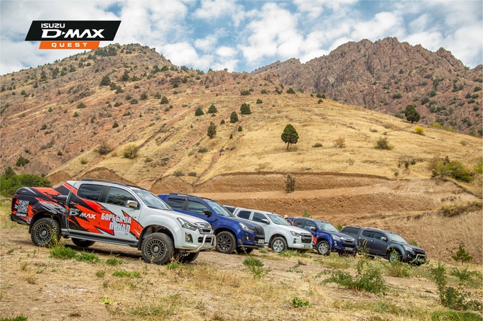 isuzu d-max quest, реклама