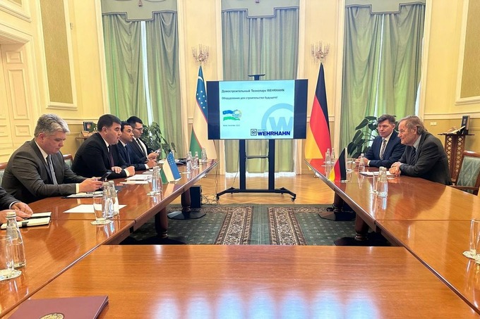 Wehrhahn запустит в Намангане производство газобетона за 40 млн евро