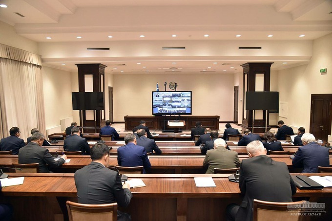 kanallar, prezident, soliq, suv resurslari, suv xo'jaligi, videoselektor