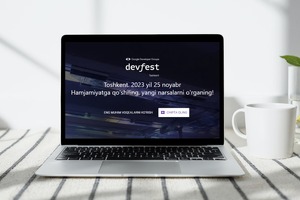 Google DevFest Tashkent-2023 konferensiyasiga arizalar qabul qilinmoqda
