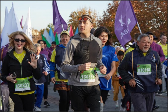 реклама, infinbank, Samarkand Marathon