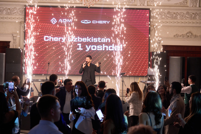 chery uzbekistan, реклама