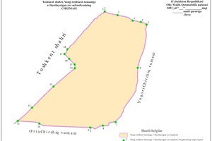Poytaxtda Yangi Toshkent tumani tashkil etilishi mumkin