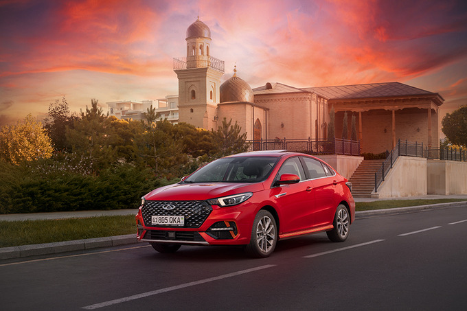 chery uzbekistan, реклама