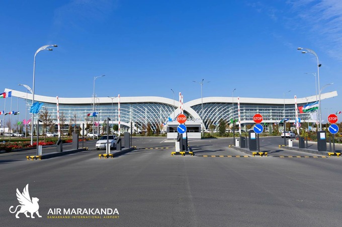 parkovka, samarqand aeroporti, air marakanda
