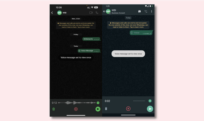 ovozli xabar, whatsapp
