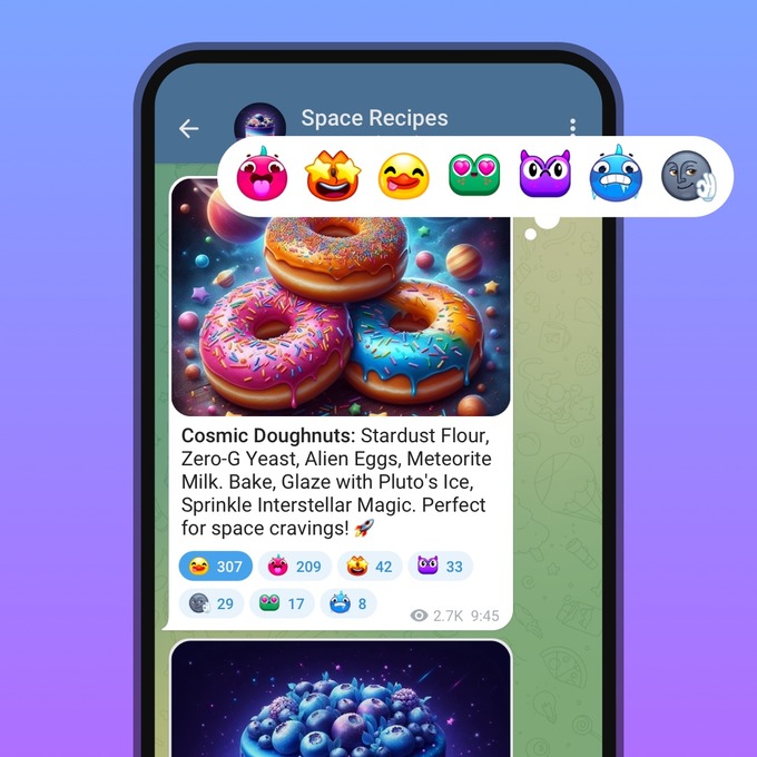telegram, yangilanish