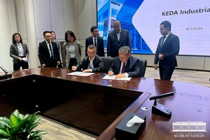 Xitoy kompaniyalari Andijonda qurilish materiallari ishlab chiqarish zavodini ishga tushiradi