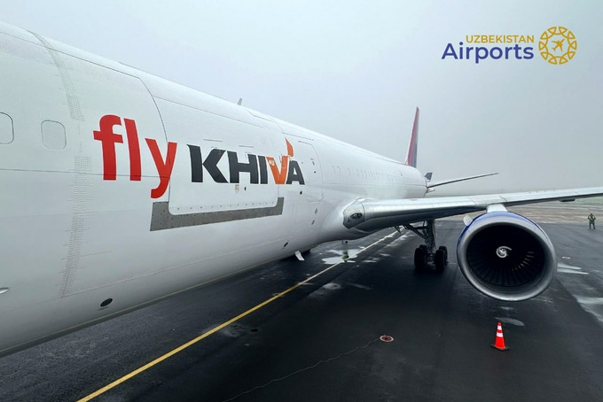 aviakompaniya, fly khiva, samolyot