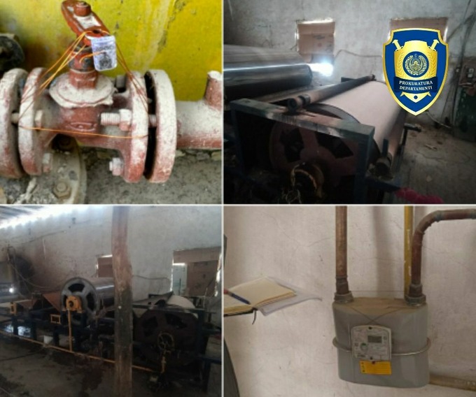 energetika, qonun buzilishi, tabiiy gaz, talon toroj