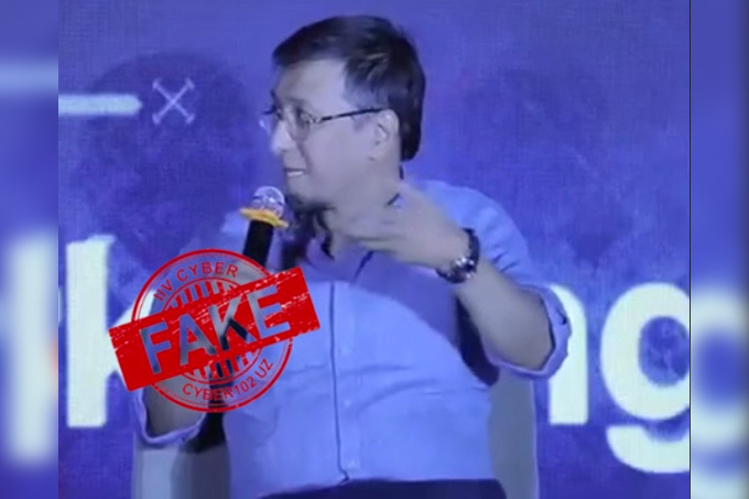 Мошенники распространяют в соцсетях дипфейк с Зафаром Хашимовым