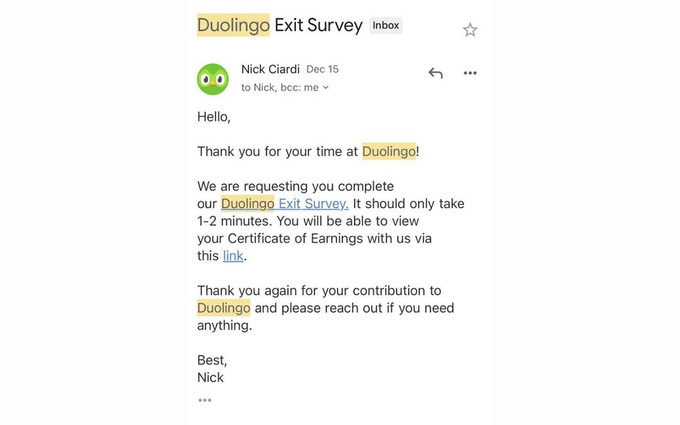 duolingo, ishdan bo'shatish, tarjimonlar