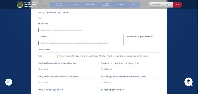 labormigration, migratsiya, migratsiya agentligi, qo'llanma, xorijda ish