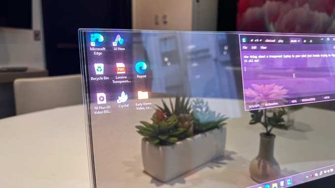 lenovo, shaffof ekran, noutbuk