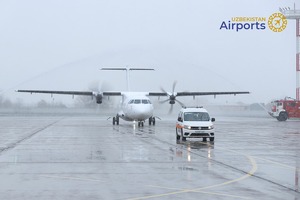 Первый новый самолет для компании Silk Avia прибыл в Ташкент