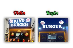 Adliya vazirligi xalqaro Burger King brendiga nisbatan huquqbuzarlikni bartaraf etdi