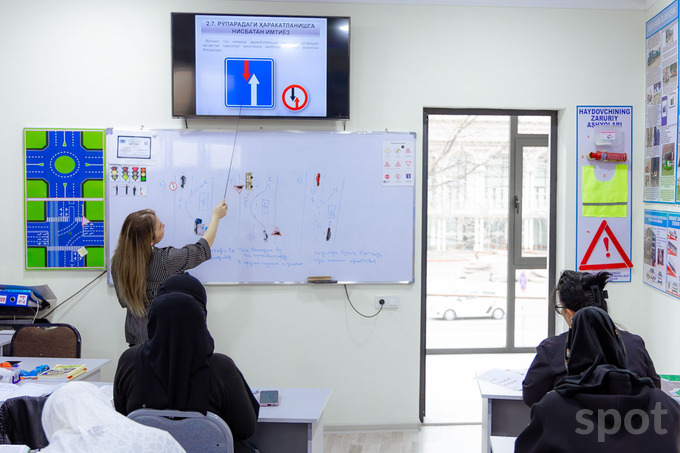 avto, avtomaktab, ayollar uchun