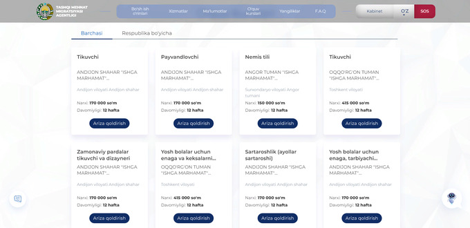 labormigration, migratsiya, migratsiya agentligi, qo'llanma, xorijda ish