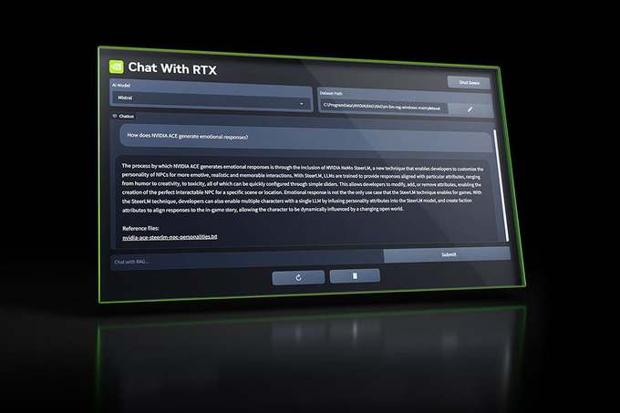 Nvidia internetsiz ham ishlay oladigan chat-botni taqdim etdi