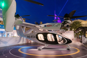 Dubay 2026-yilda uchar taksi xizmatini ishga tushiradi