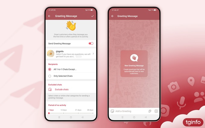 biznes premium, telegram