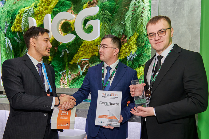 United Cement Group получил награду в номинации «Лучший дизайн корпоративного стенда»