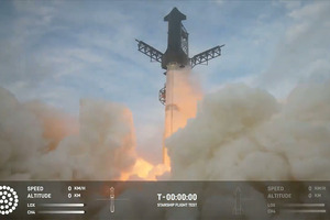 SpaceX впервые вывела космический корабль Starship на орбиту