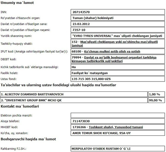 davaktiv agentligi, xususiylashtirish, toshkent shahri, auksion