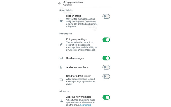 whatsapp, yangi funksiya