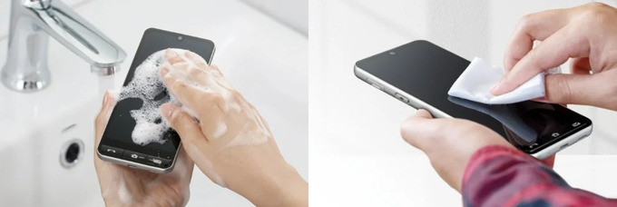 pensioner, sharp, smartfon