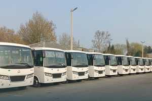 Farg‘onada jamoat transporti uchun 20ta Isuzu xarid qilindi