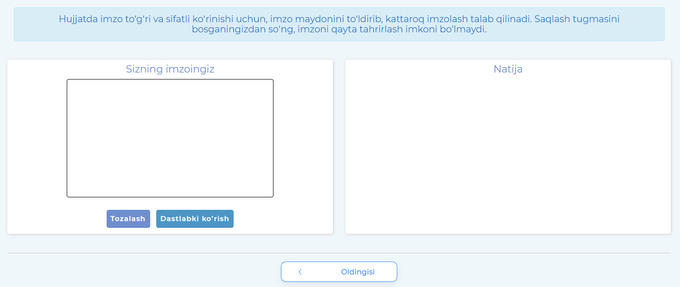 haydovchilik guvohnomasi, qo'llanma, yagona portal