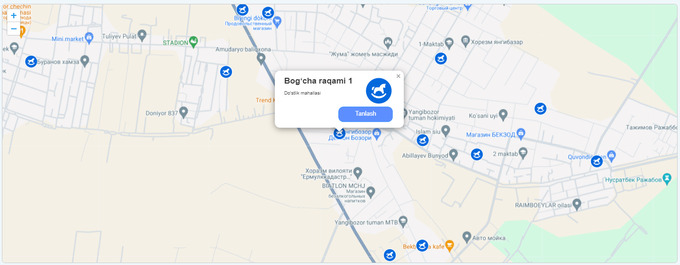 bolalar bog'chasi, bolani bog‘chaga joylashtirish, qo‘llanma, yagona portal