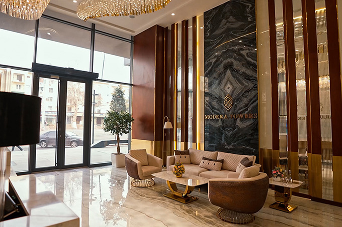 modera towers, реклама