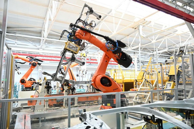 byd uzbekistan factory, шавкат мирзиеев, электромобили, автомобили