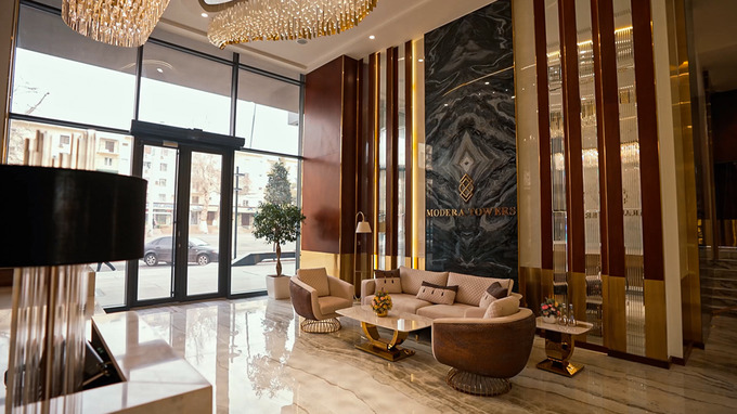 modera towers, реклама