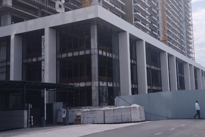 Банк развития бизнеса выставил часть здания в Tashkent City на торги