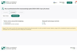Oliy ta’lim muassasalari va ta’lim yo‘nalishlarini tanlash boshlandi. Nima qilish kerak?
