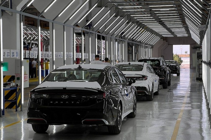 В Сырдарьинской области стартовало производство автомобилей Hyundai