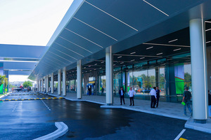 Toshkent xalqaro aeroportining uchib ketish terminalida yangi zal ochildi