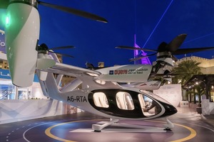 В Дубае планируют запустить воздушное такси к 2026 году