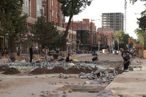 Открытие «гастрономической» улицы на Тараса Шевченко перенесли на 1 октября