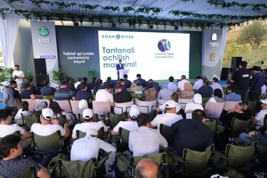 В Бостанлыкском районе строится туристический комплекс Ugam River