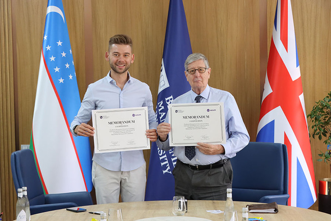 “Uzum” va “British Management University” hamkorlikni yo‘lga qo‘ydi