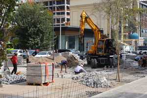 Taras Shevchenkodagi gastronomik ko‘cha ochilishi 1-oktabrga qoldirildi. Foto