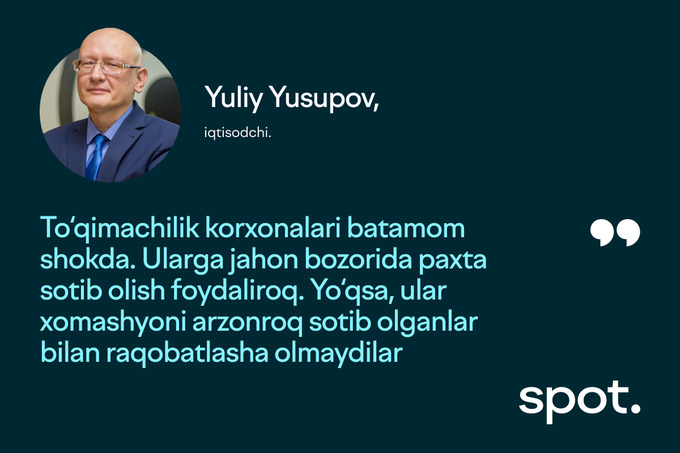 narxlar, paxta, qishloq xo'jaligi, subsidiya