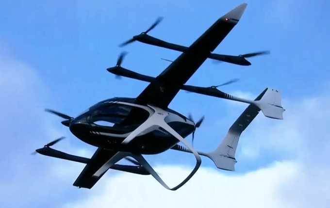 chery, haydovchisiz uchar taksi, prototip