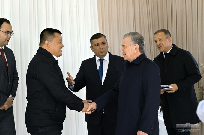 инвестиции, китай, химия, шавкат мирзиеев